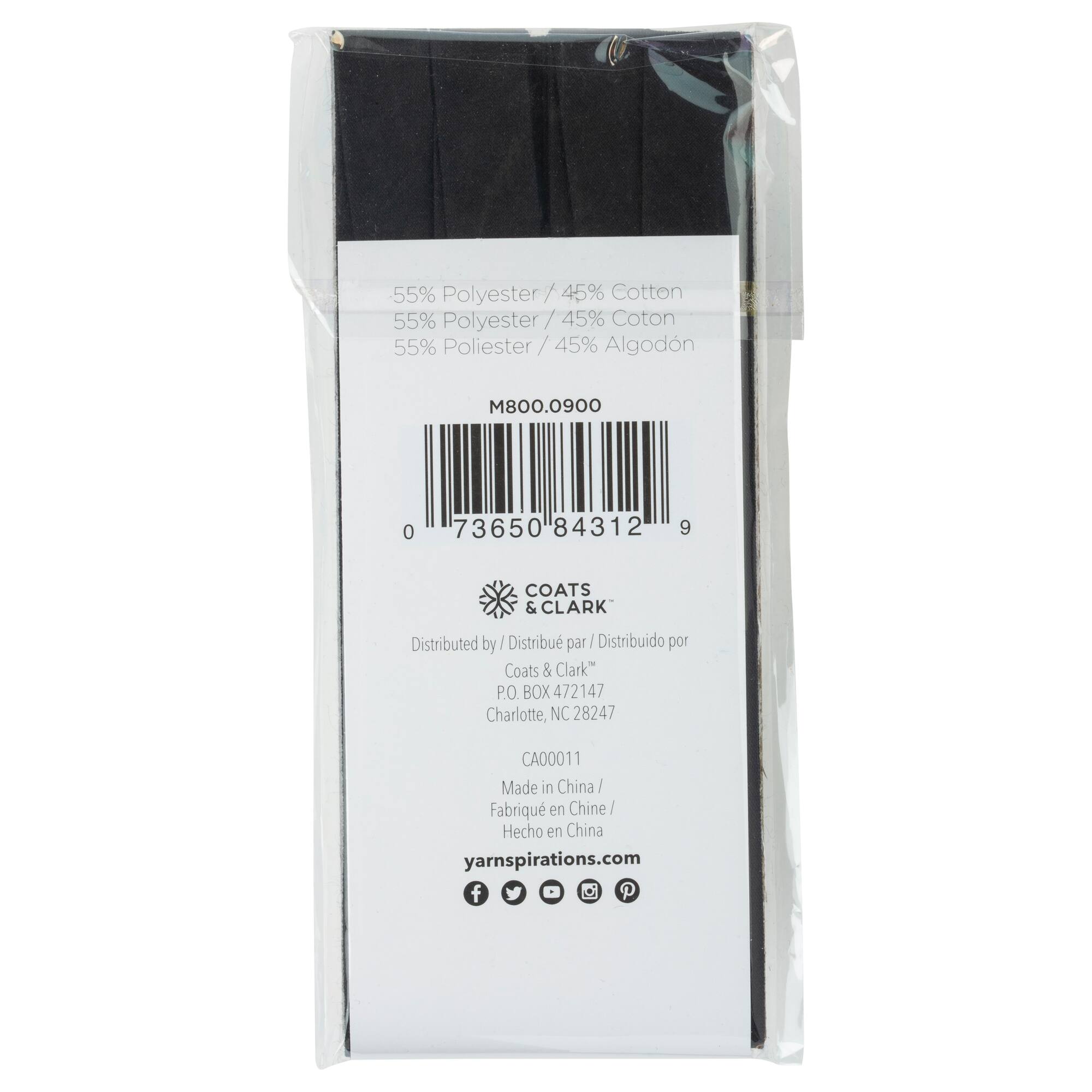 Coats & Clark™ Extra Wide Single Fold Bias Tape